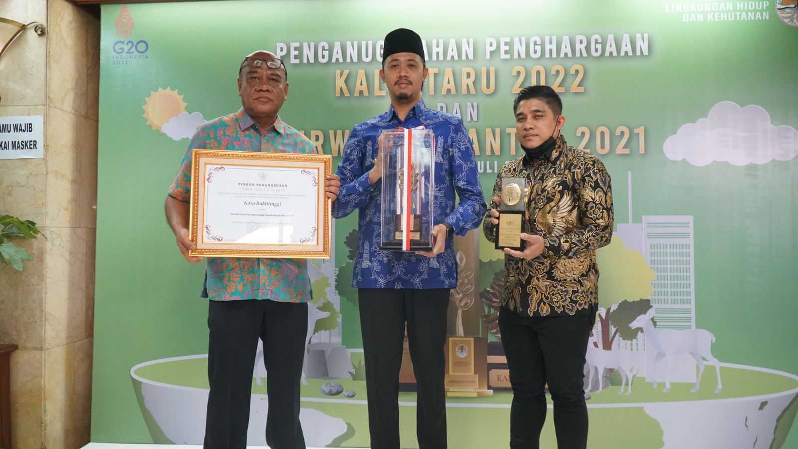 Bukittinggi Terima Anugrah Nirwasita Tantra 2022